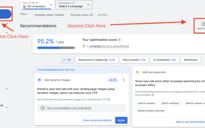 How to disable “Auto Apply Recommendations” in Google Ads